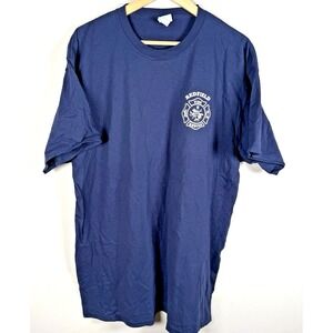 Redfield Fire Department Graphic T-shirt 100% Cotton Men XL Firefighters Rescue